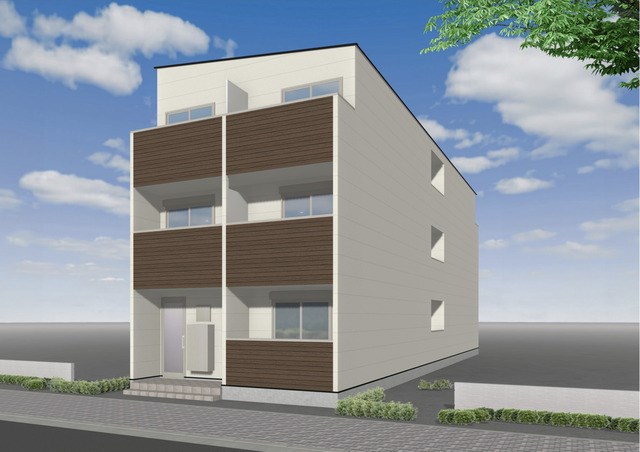建物外観　外観パース