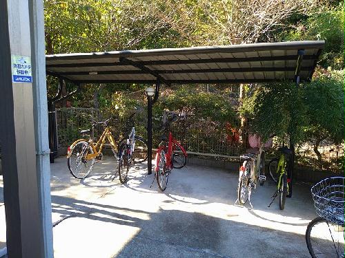 その他共有部分　駐輪場　原付＆自転車のみ駐輪可能