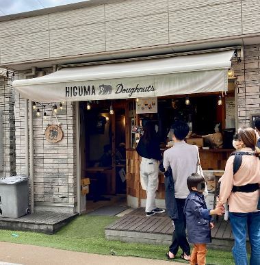 飲食店　ＨＩＧＵＭＡ・Ｄｏｕｇｈｎｕｔｓ（飲食店）まで358m