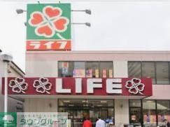 スーパー　ライフ亀戸店（スーパー）まで410m