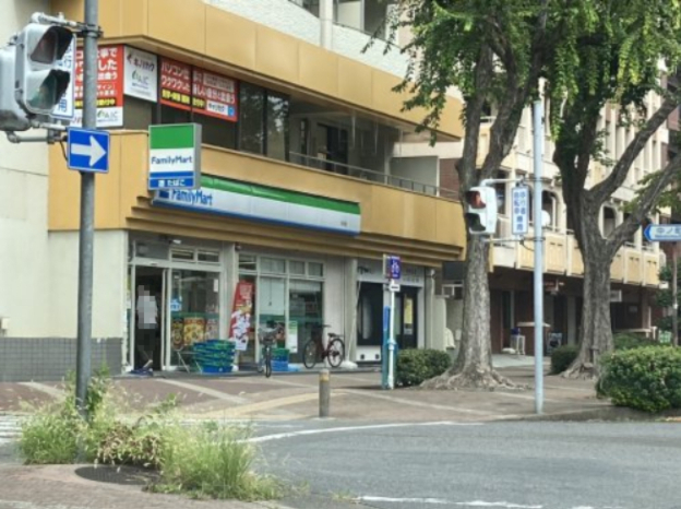 コンビニ　ファミリーマート 白川店（コンビニ）まで215m