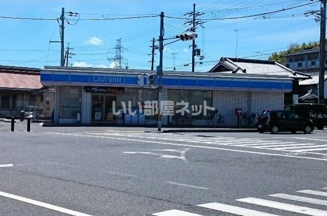 コンビニ　ローソン 田辺同志社前店（コンビニ）まで414m
