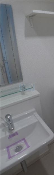 洗面設備　使いやすい独立洗面台☆