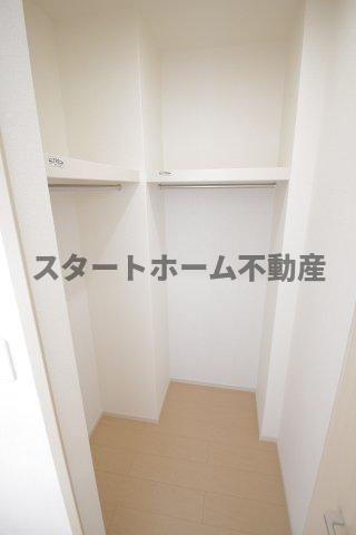 収納　収納のためのスペースです