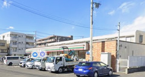 コンビニ　セブンイレブン 相模原東林間1丁目店（コンビニ）まで172m