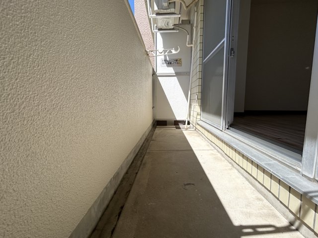 バルコニー　別号室の写真です。