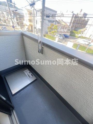 バルコニー　落ち着いた時間を過ごせるバルコニーです