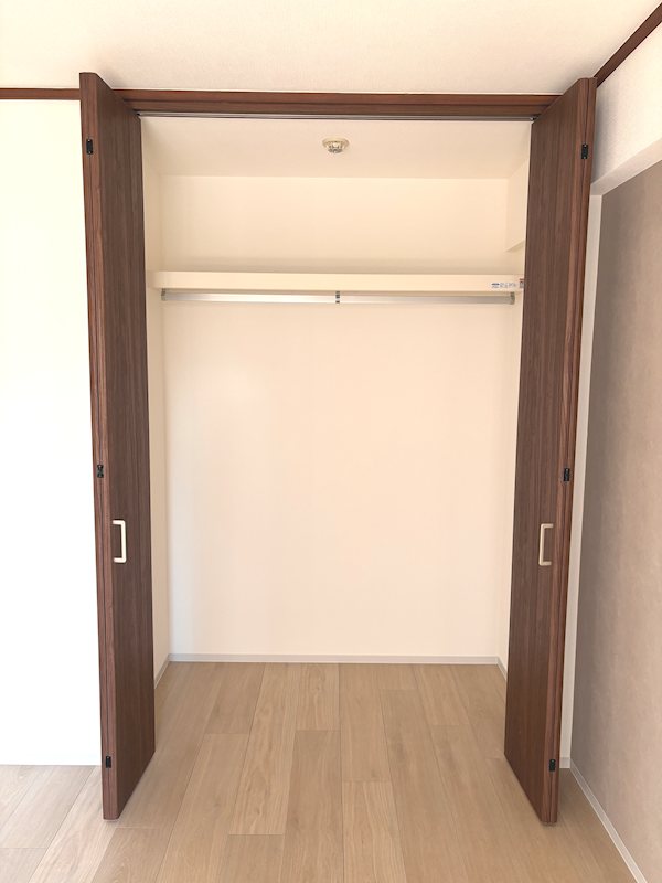 収納　※ルームクリーニング前のお部屋です。