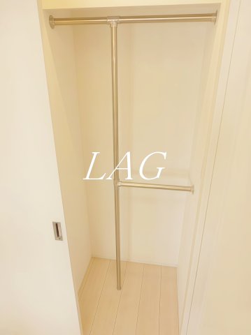 収納　ウォークインクローゼットです。