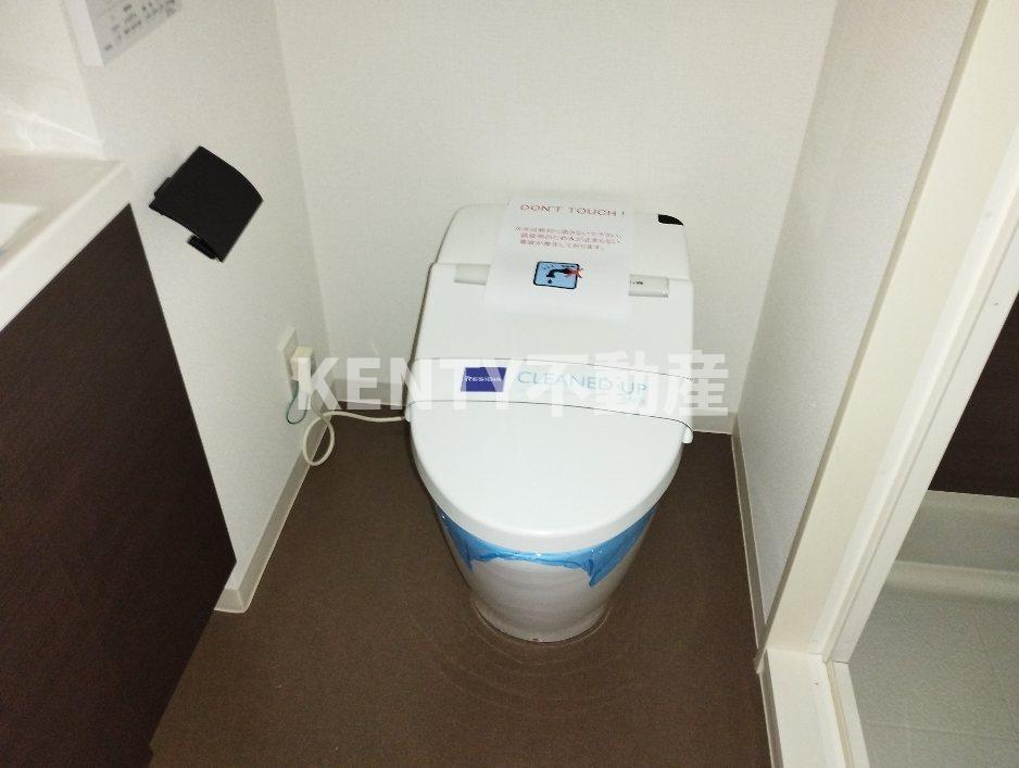 トイレ　ゆったりとした空間のトイレです