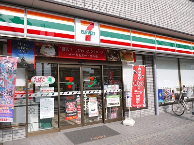 コンビニ　セブンイレブン 京都上七軒店（コンビニ）まで151m