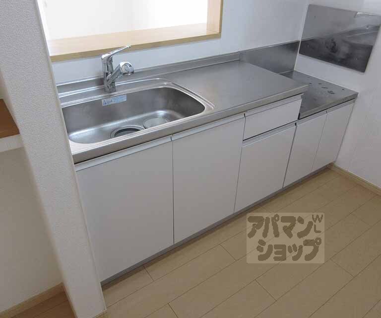 キッチン　２口コンロ設置可能です！