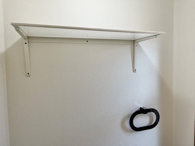 収納　トイレ上部棚