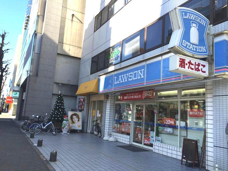 コンビニ　ローソン 鶴屋町二丁目店（コンビニ）まで338m