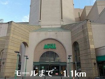 ショッピングセンター　モール（ショッピングセンター）まで1100m