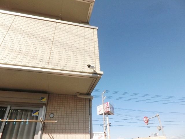 その他設備　防犯カメラも付いています。