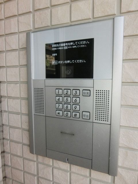 セキュリティ　オートロック付きでセキュリティバッチリ