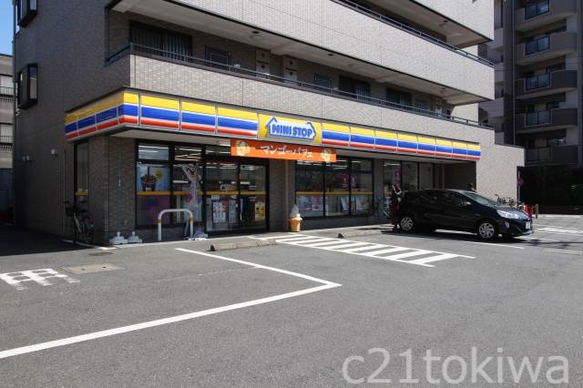 コンビニ　ミニストップ朝霞西弁財店（コンビニ）まで170m