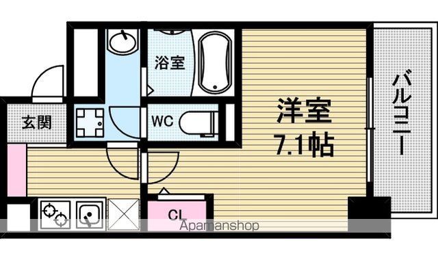 アドバンス上町台シュタットの間取り写真