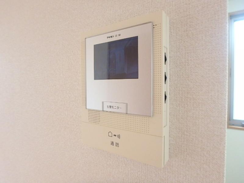 セキュリティ　安心のモニター付きインターホンです♪
