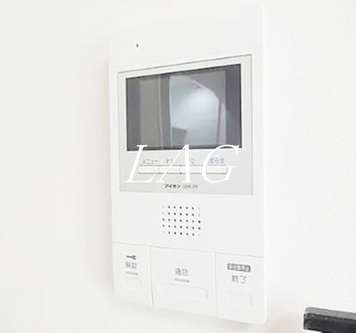 セキュリティ　モニター付きインターホンです。