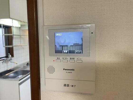 その他設備　モニタ付きインターホン
