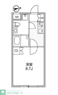 西武新宿線 下落合駅 徒歩5分 5階建 築3年の間取り写真