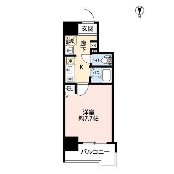 ミラージュパレス本町東レジデンスの間取り写真