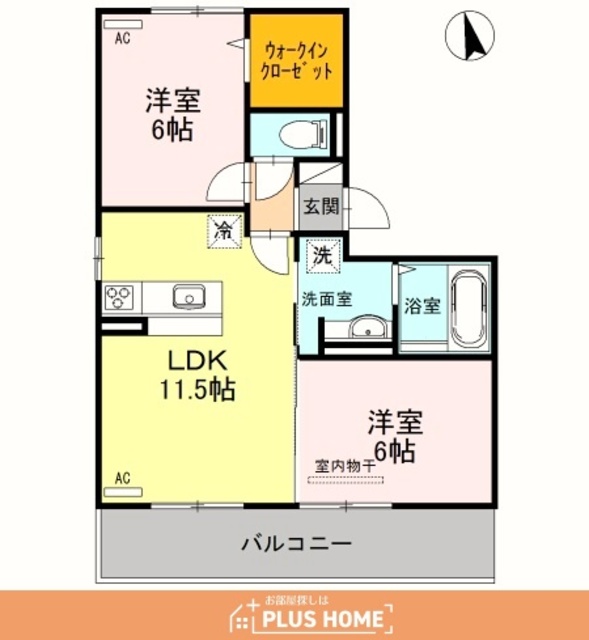 ＪＲ阪和線 紀伊中ノ島駅 徒歩7分 3階建 築10年の間取り写真