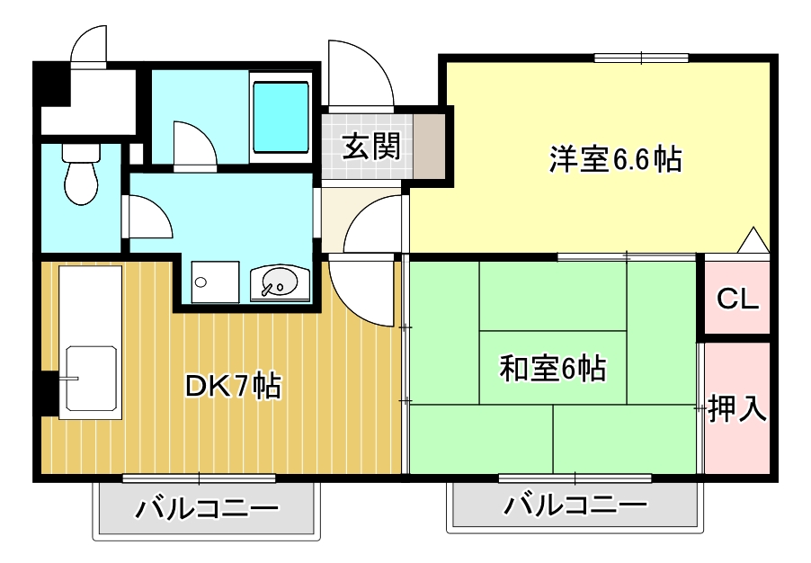 ドミトリー箕面の間取り写真