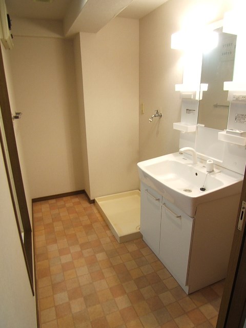 洗面設備　写真は同型タイプ