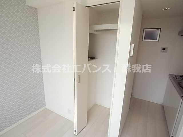収納　たっぷりとした収納スペースです