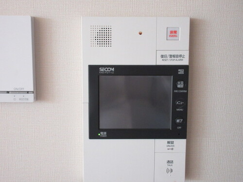セキュリティ　TVモニタ付インターホン　内装前　※2026年09月の写真