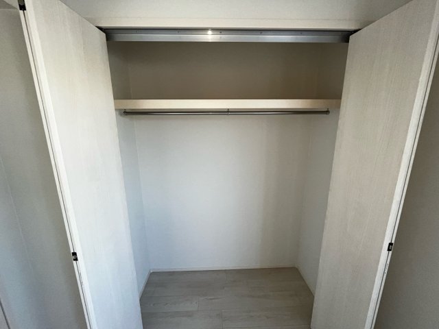 収納　たっぷりとした収納スペースです