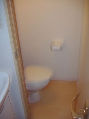 東急田園都市線 駒沢大学駅 徒歩1分 3階建 築20年のトイレ写真