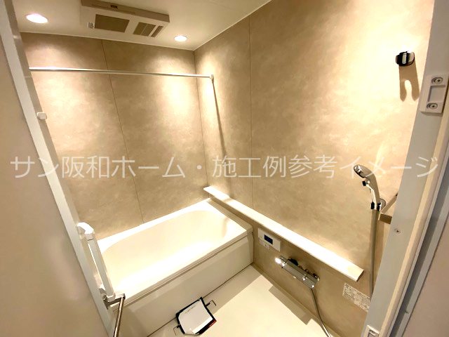 バス・シャワールーム　同仕様。施工例参考イメージ。