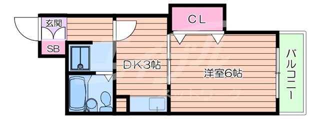エルプラド京橋8号棟の間取り写真