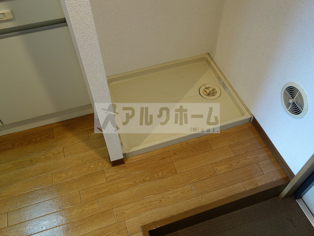 洗面設備　室内洗濯機置場