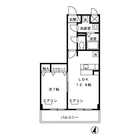 ベースブリッジの間取り写真
