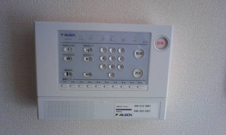 セキュリティ　ALSOK導入されています。