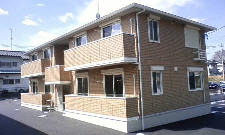 建物外観　ペットと一緒に暮らせます。