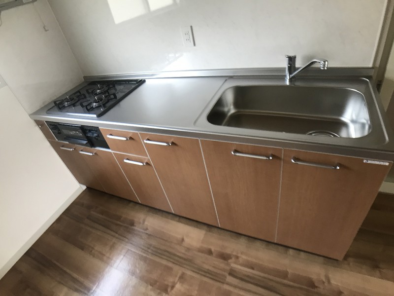 白川台住宅3号棟のキッチン写真