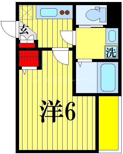 つばめハウス市川の間取り写真