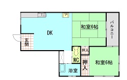 松栄ビルの間取り