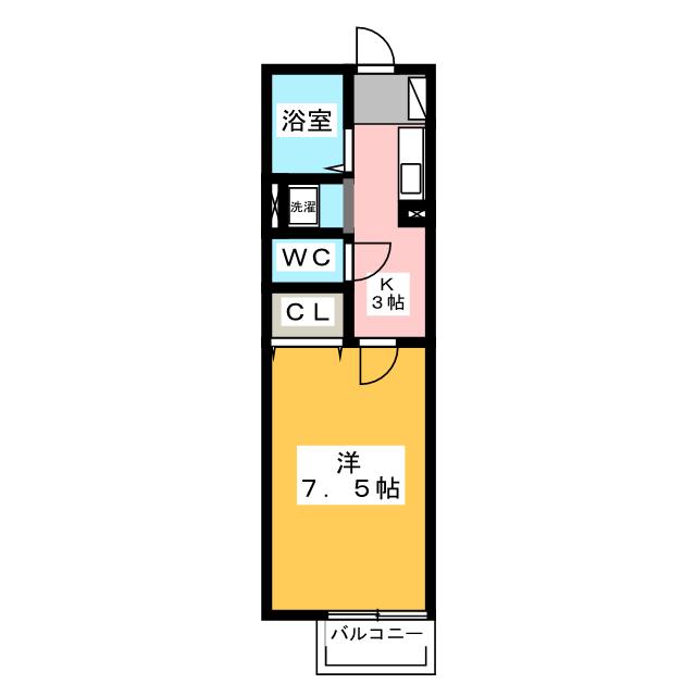 マーメゾン　アイの間取り