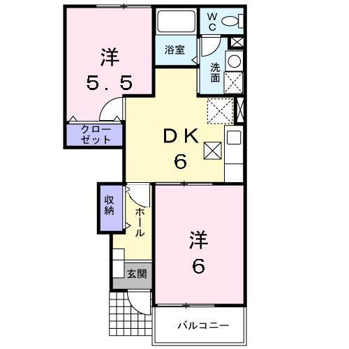 リーブラＡの間取り