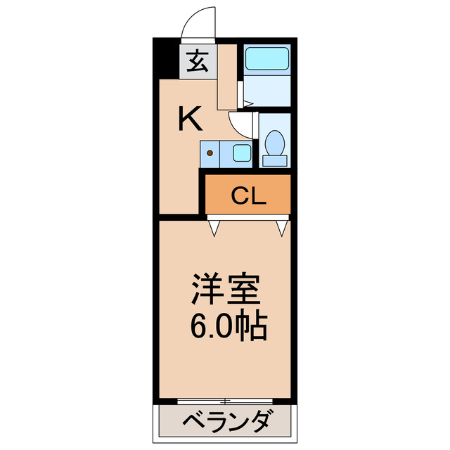 【木村ハイツの間取り】