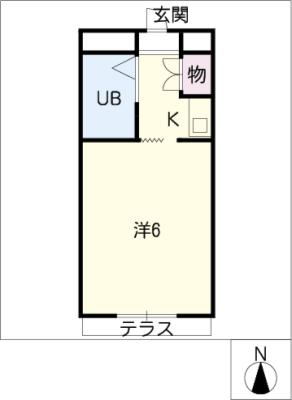 アップルコート大垣木戸町の間取り