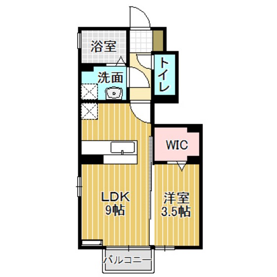 Ｄ－ｒｏｏｍウィルの間取り