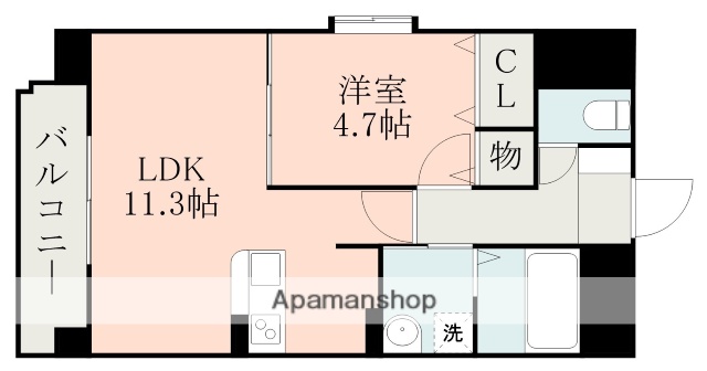 アルリシャー菊陽_間取り_0